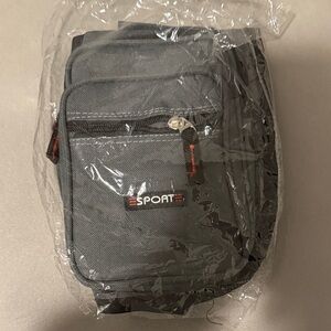 Sporto Grey Crossbody Bag